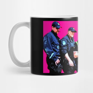 greta thunberg arrested pop art Mug